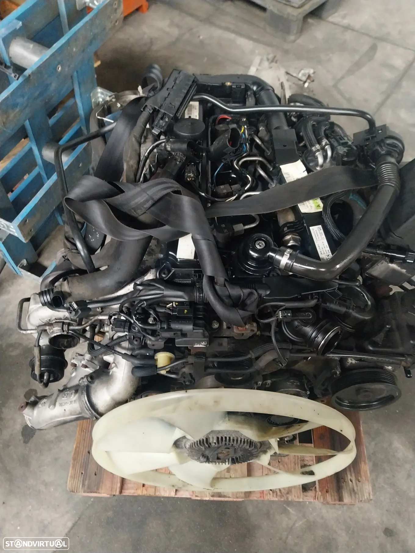 Motor Mercedes sprinter 313 cdi ano 2013 Ref: 651 955 - 9