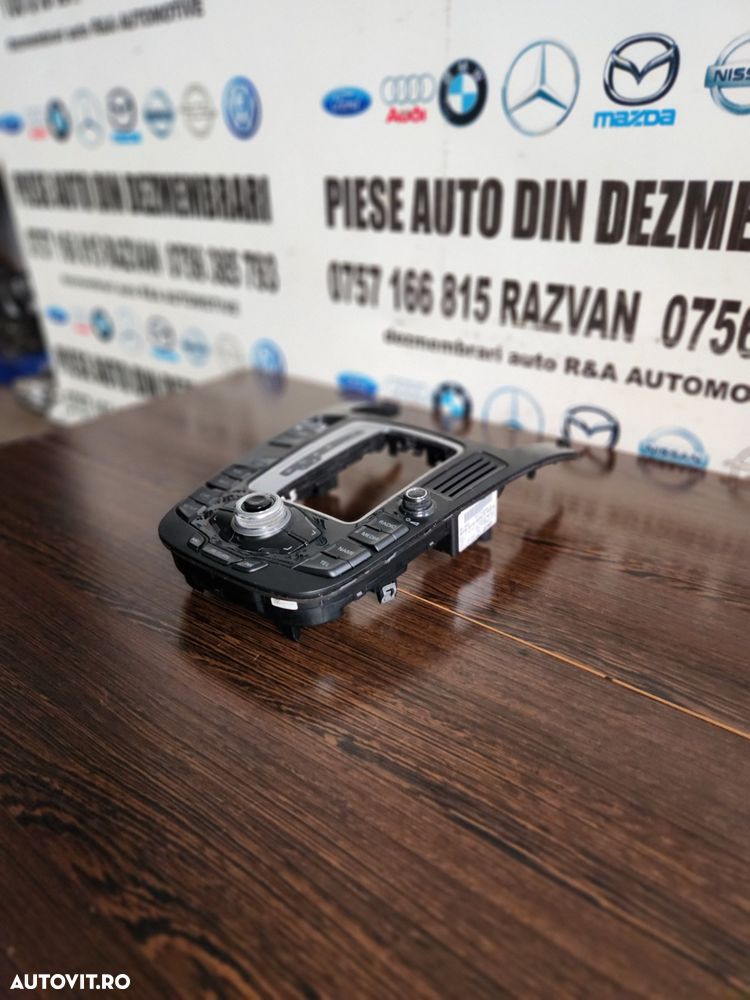 Consola Centrala MMI Volan Stanga Audi A5 8T A4 B8 Completa Cod 8T0919609F Dezmembrez Audi A5 8T 2.7 Tdi Euro 5 Motor CGKA Cutie Automata MMW Bixenon Volan Stanga - Dezmembrari Arad - 4