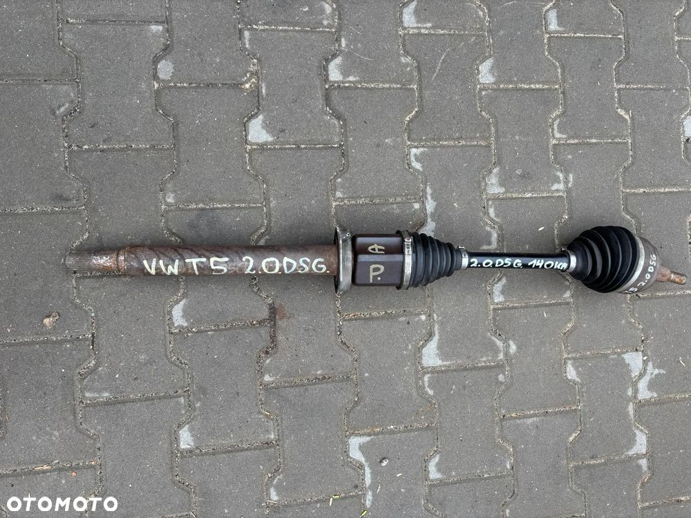 VW T5 2.0 140KM półoś prawa długa- skrzynia DSG - 1