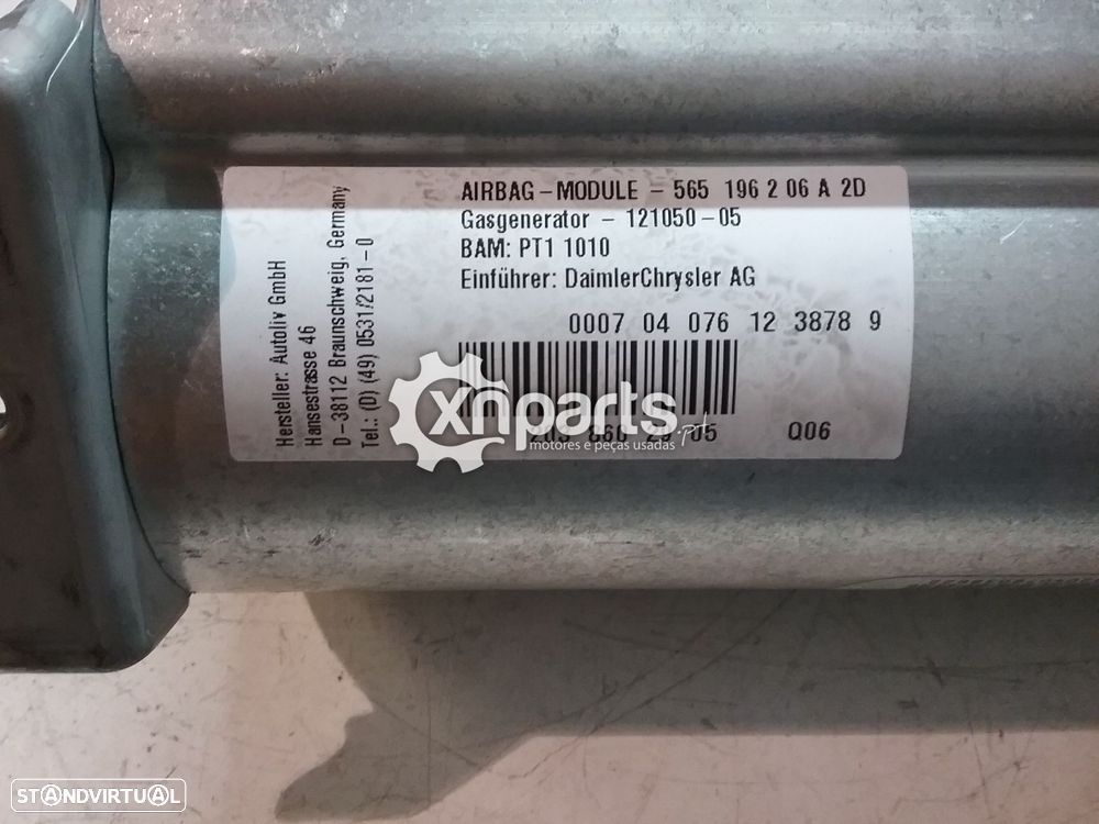 Airbag passageiro MERCEDES CLASSE C 220 CDI W203 - S203 2000 - 2007 Usado - 2
