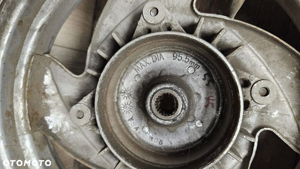 Felga koło 10x2.15 Sym Mio opona Michelin 90/90-10 - 6