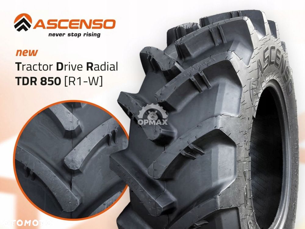 1x opona Ascenso 520/85R42 TDR 850 20.8R42 157D TL - 10