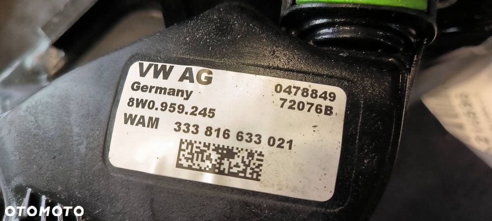 HAK HOLOWNICZY AUDI A4 B9 8W0800491M - 11