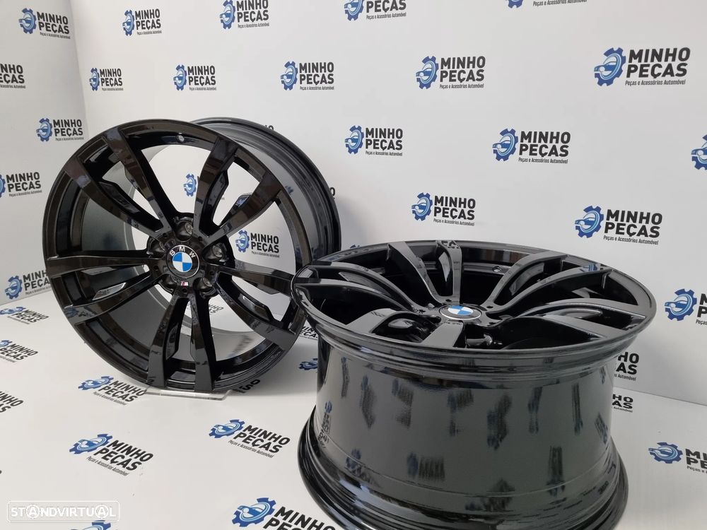 Jantes BMW X6M em 20 Preto Brilho (5x120) - 5