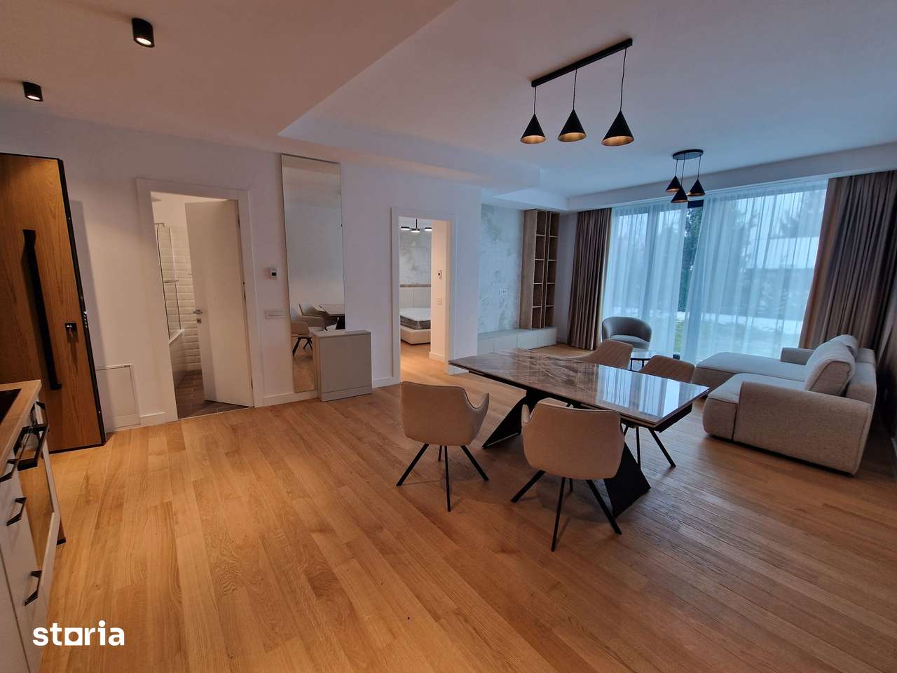 Apartament 2 camere + curte 41 mp – Brickville Residence, Băneasa — fotografia 1