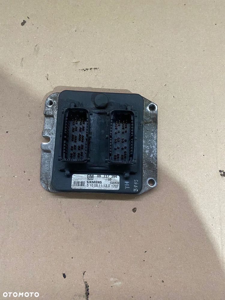 STEROWNIK SILNIKA 09117394 OPEL ZAFIRA A 1.8B - 1