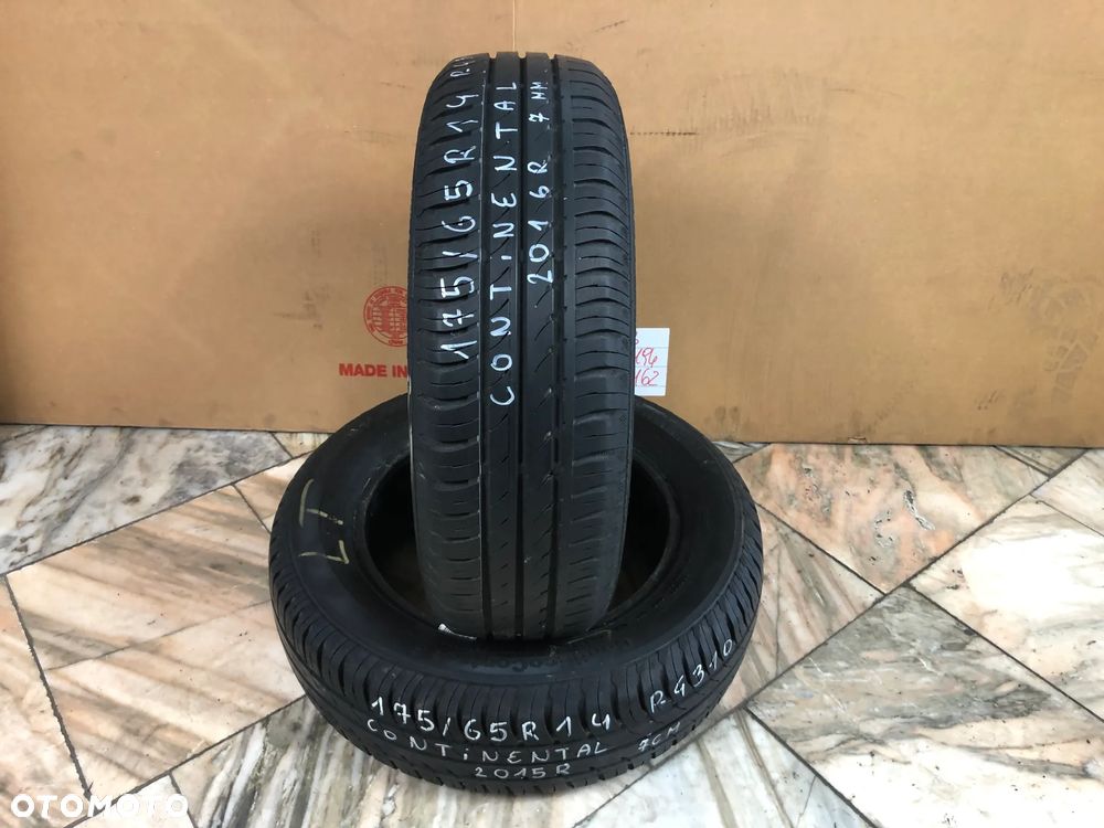 Opony Letnie 175/65 R14 82T 7 MM 2015 i 2016R Continental ContiEcoContact 3-2 Szt - Gwarancja Wysyłka Montaż - 11