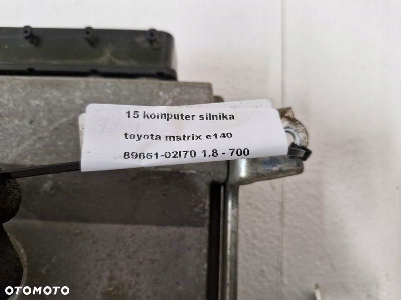 toyota matrix 2 ii e140 1.8 b komputer sterownik silnika ecu 89661-02l70 - 3