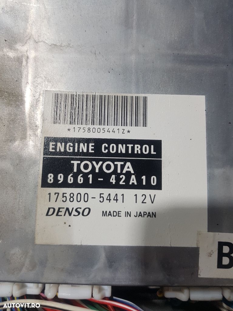 Calculator motor Toyota RAV 4 II 2.0 D 2000 - 2006 116CP Manuala 1CD - FTV (614) ... - 1
