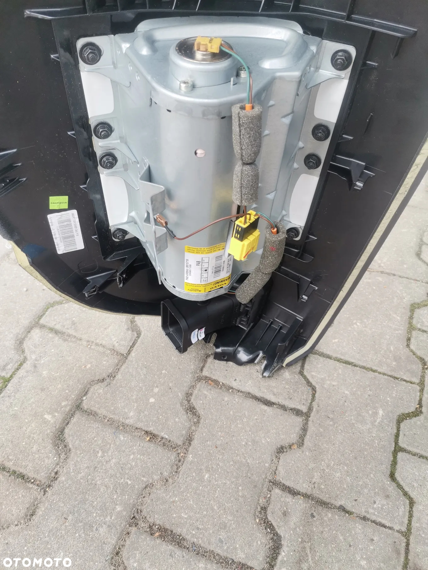 Deska rozdzielcza z poduszkami kierowca + pasażer Volvo S40 V50 C30 C70 - 5