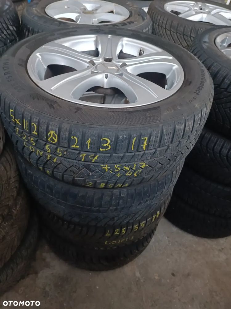 5x112 Felgi Aluminiowe Alufelgi 17 Mercedes Koła Zimowe Zima E klasa W213 W212 E klasa Coupe Cabrio W207 C207 C W204 W205 W206 VITO V W447 E Cabrio W238 A238 Legnica ALU-RAD 225/55 5,5mm - 6