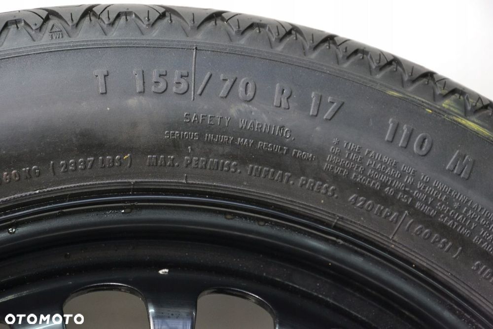 KOŁO DOJAZDOWE R17 MERCEDES W211 W212 W219 -30 - 3