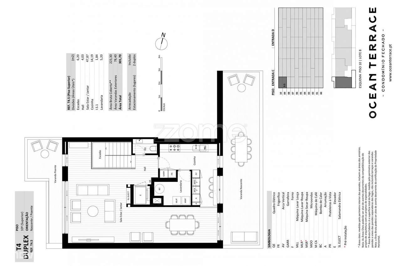 Penthouse Duplex T4 Leça da Palmeira - Ocean Terrace - Grande imagem: 5/60