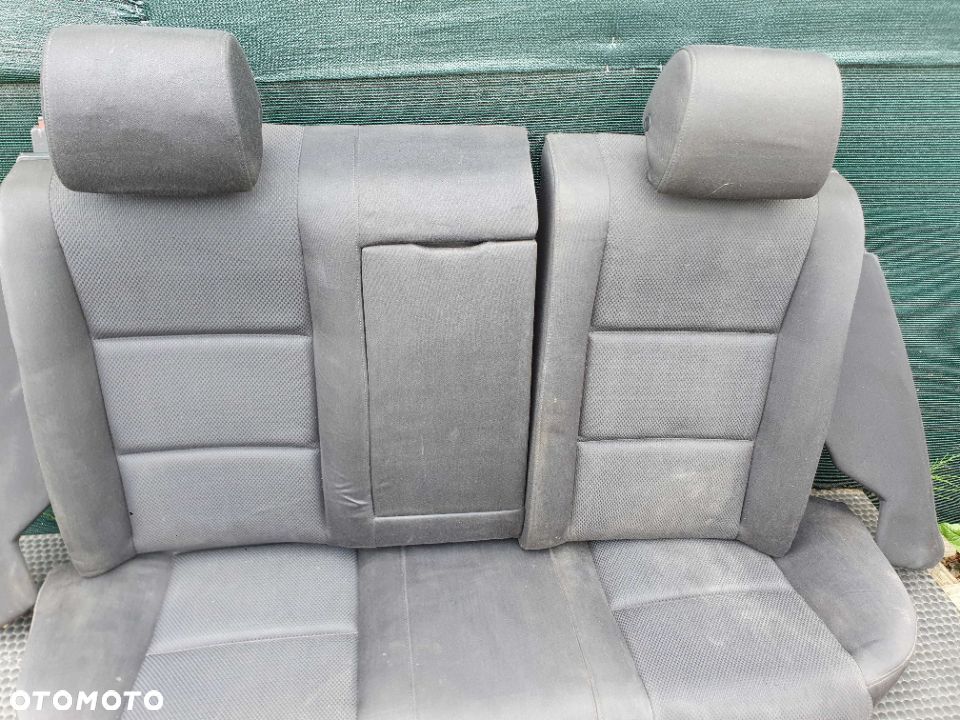Fotele Fotel Kanapa Skladana Welur Czarny Soul Audi A4 B6 Sedan Kombi - 15