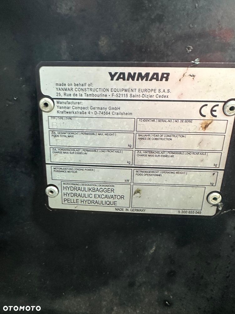Yanmar TW110 - 8