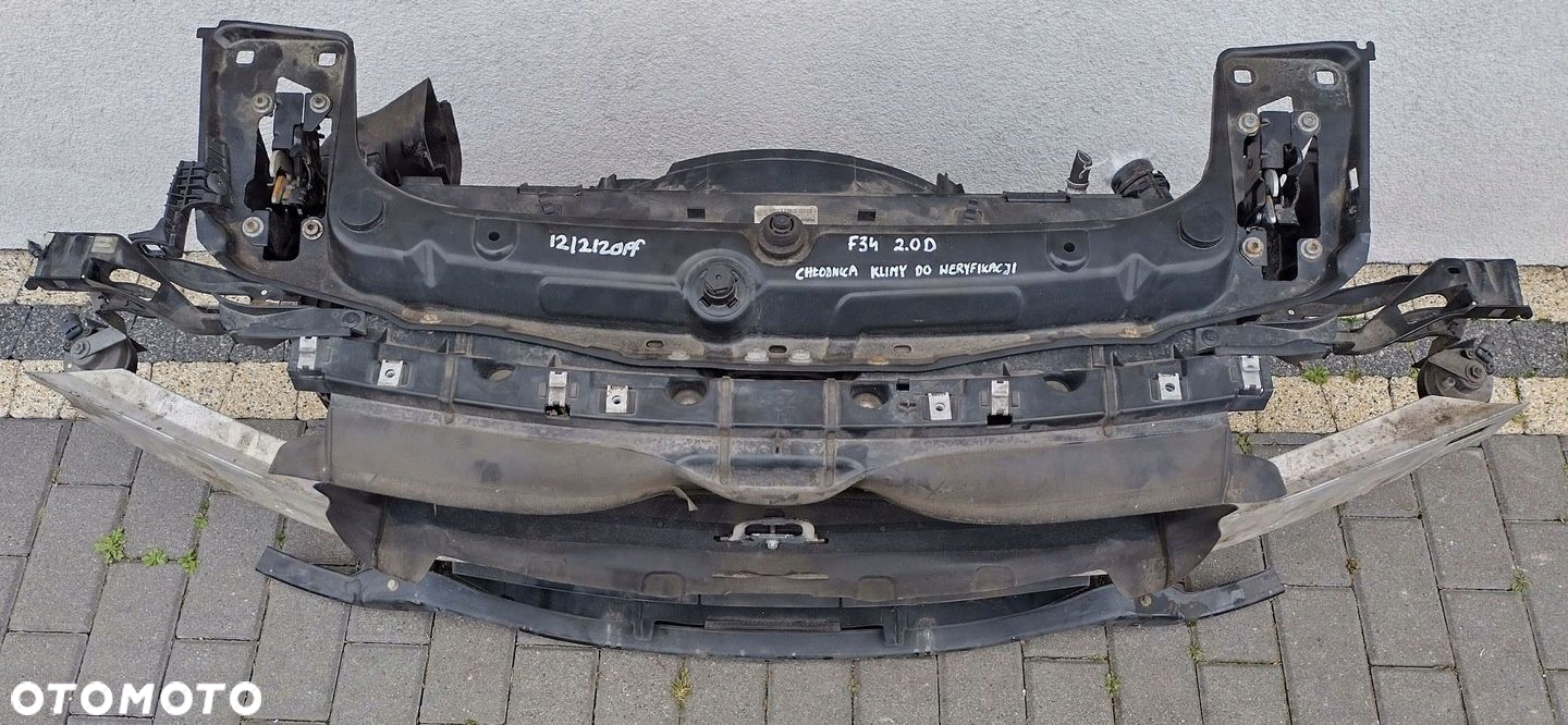 BMW 3 GT F34 2.0 DIESEL N47D20C PAS PRZEDNI WZMOCNIENIE KOMPLET - 2