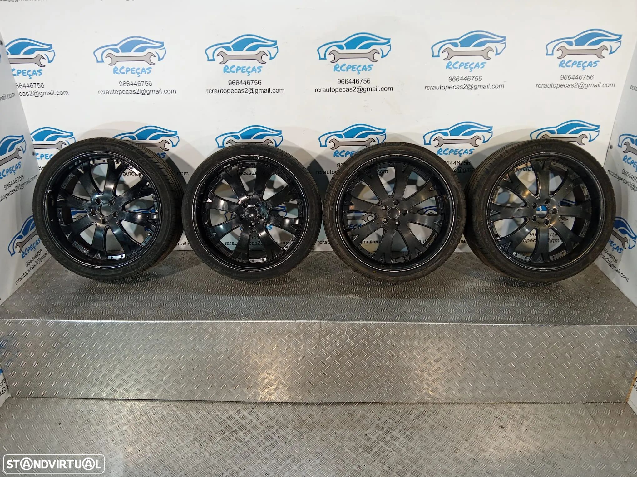 Conjunto Jantes 22 Original Vellano VTA 9J ET45 5X112 - 1