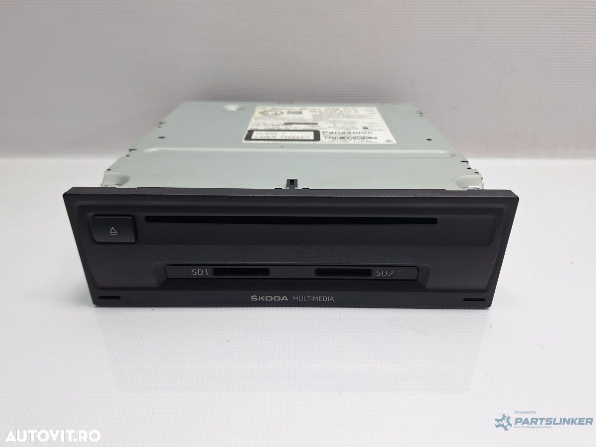 Unitate multimedia SKODA OCTAVIA Combi 5E5 2012 - > TDI CKFC, CRMB, CYKA 5E0035874A - 1