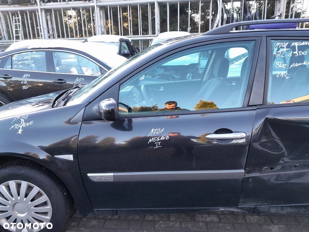 RENAULT MEGANE II DRZWI LEWE PRZEDNIE LEWY PRZÓD - 1