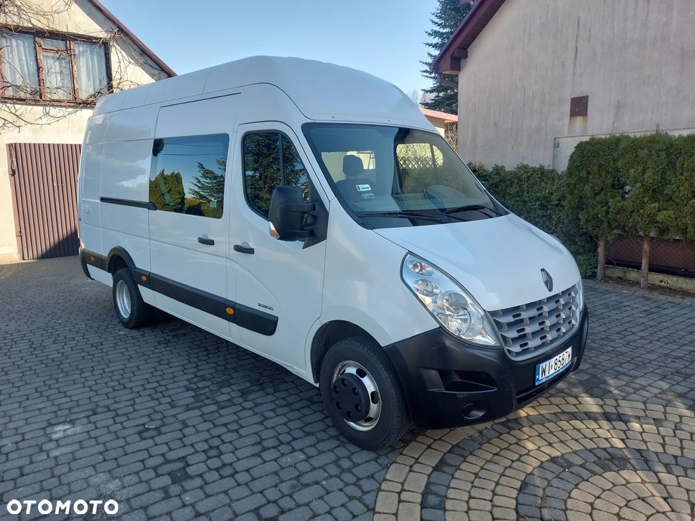Renault Master L3H3 6-Osobowy Brygadówka Warsztat Faktura Vat 23% - 1