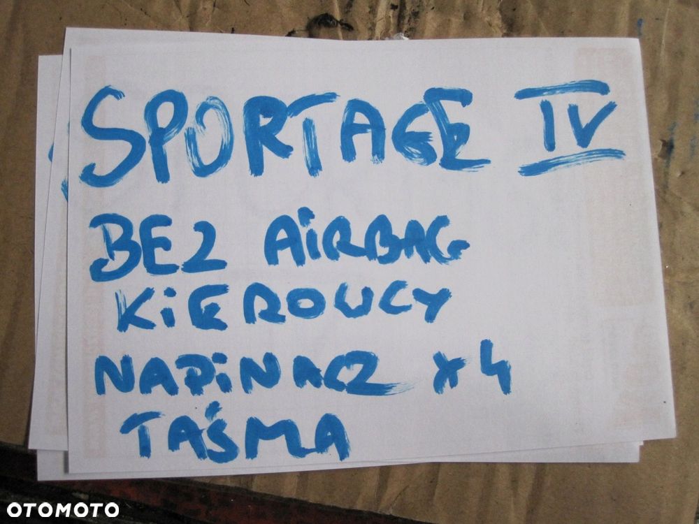 Konsola pulpit deska KIA SPORTAGE IV BEZ AIRBAG - 6