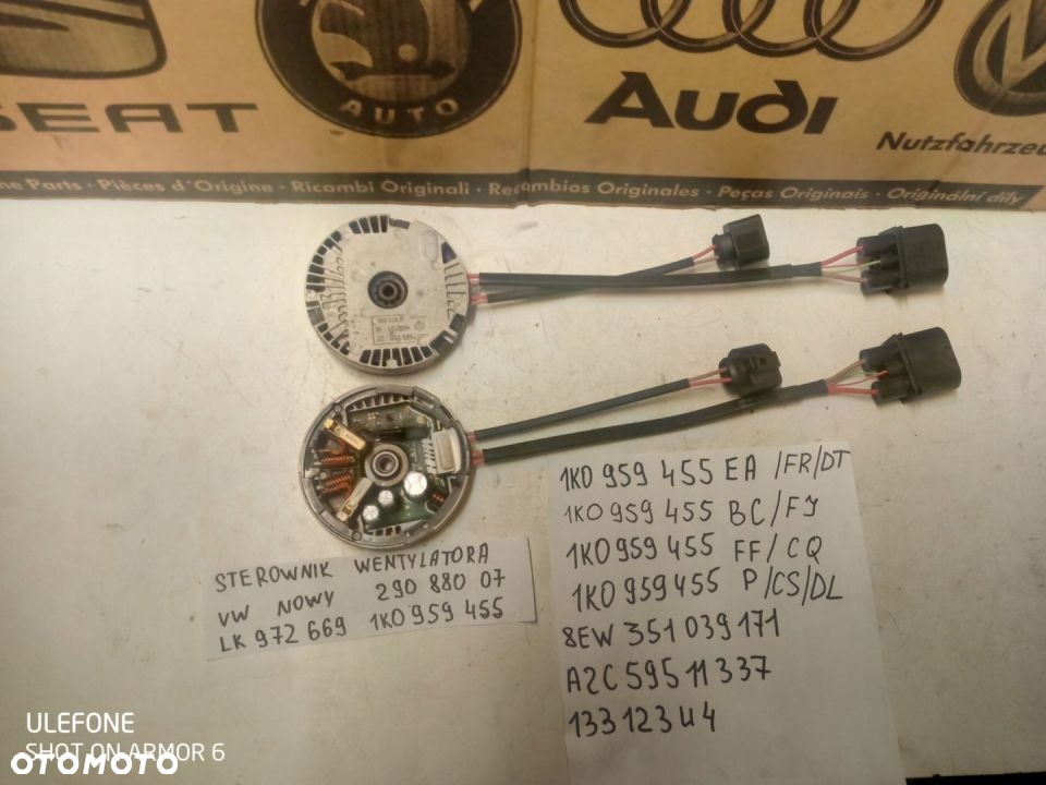 MODUŁ STEROWNIK WENTYLATORA A3 FABIA GOLF PASSAT - 2
