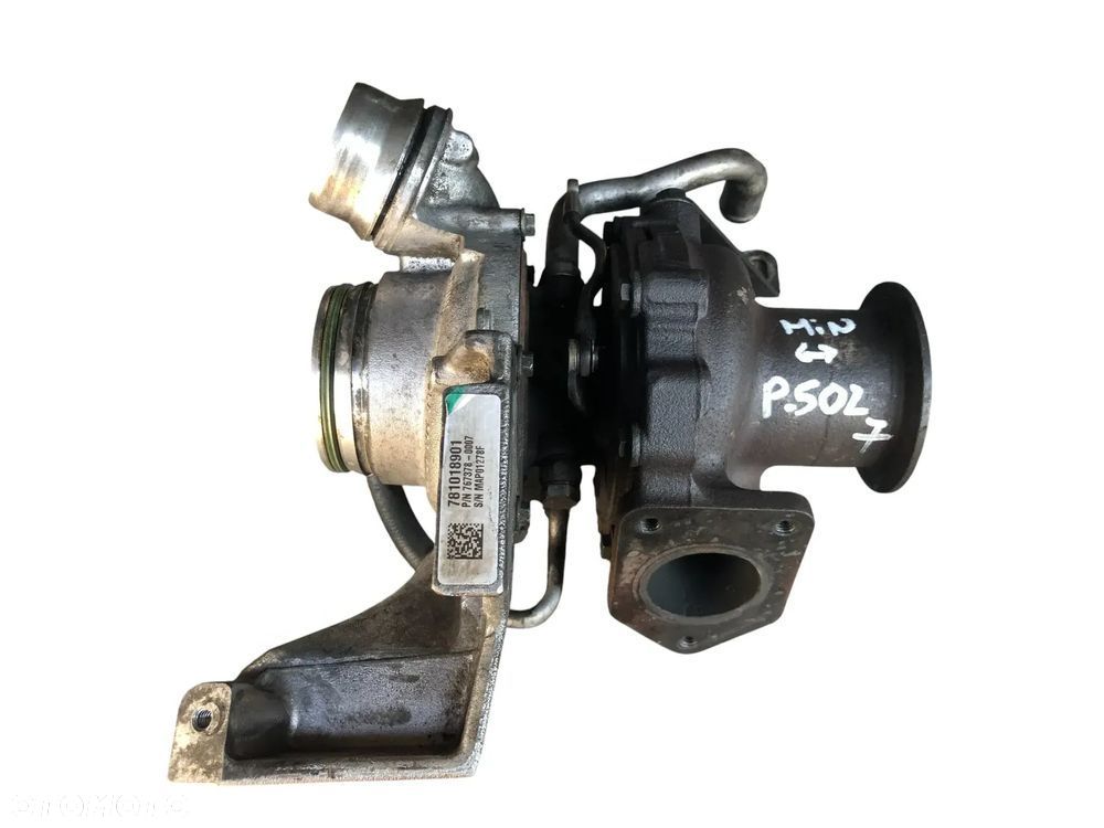 5027. Turbosprężarka Turbina Turbo BMW Serii 1 E87 781018901 2.0 D 143 KM (2004 – 2011)- Gwarancja Wysyłka - 1