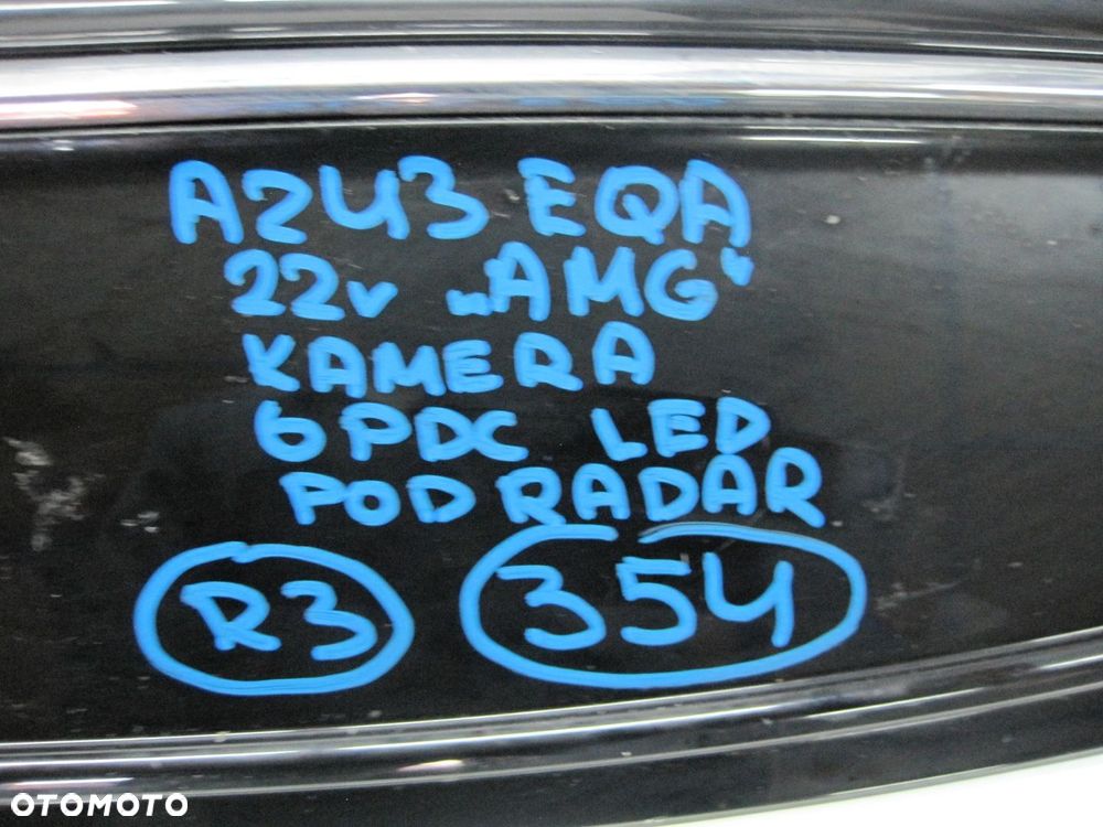 ZDERZAK MERCEDES EQA A243 KAMERA 6 PDC LED AMG PRZÓD PRZEDNI - 14