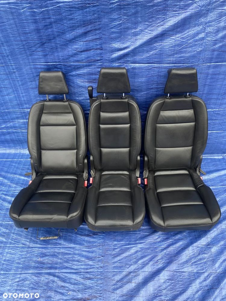 FOTEL FOTELE TYŁ PEUGEOT 307 KOMBI SKÓRY EUROPA - 1