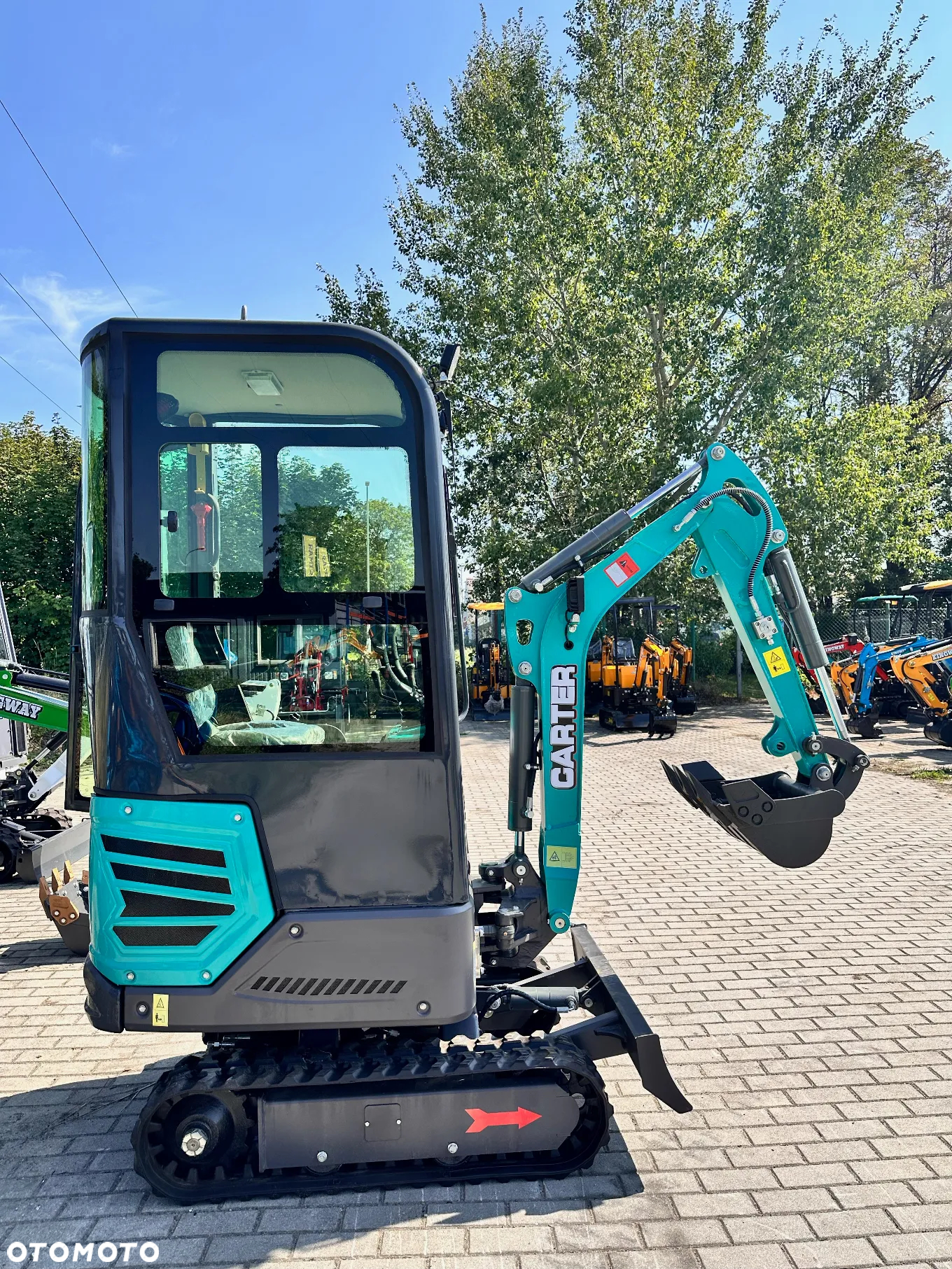 Kingway CARTER CT12K Ramię Skrętne KABINA 1200kg PREMIUM 3 łyżki - 7