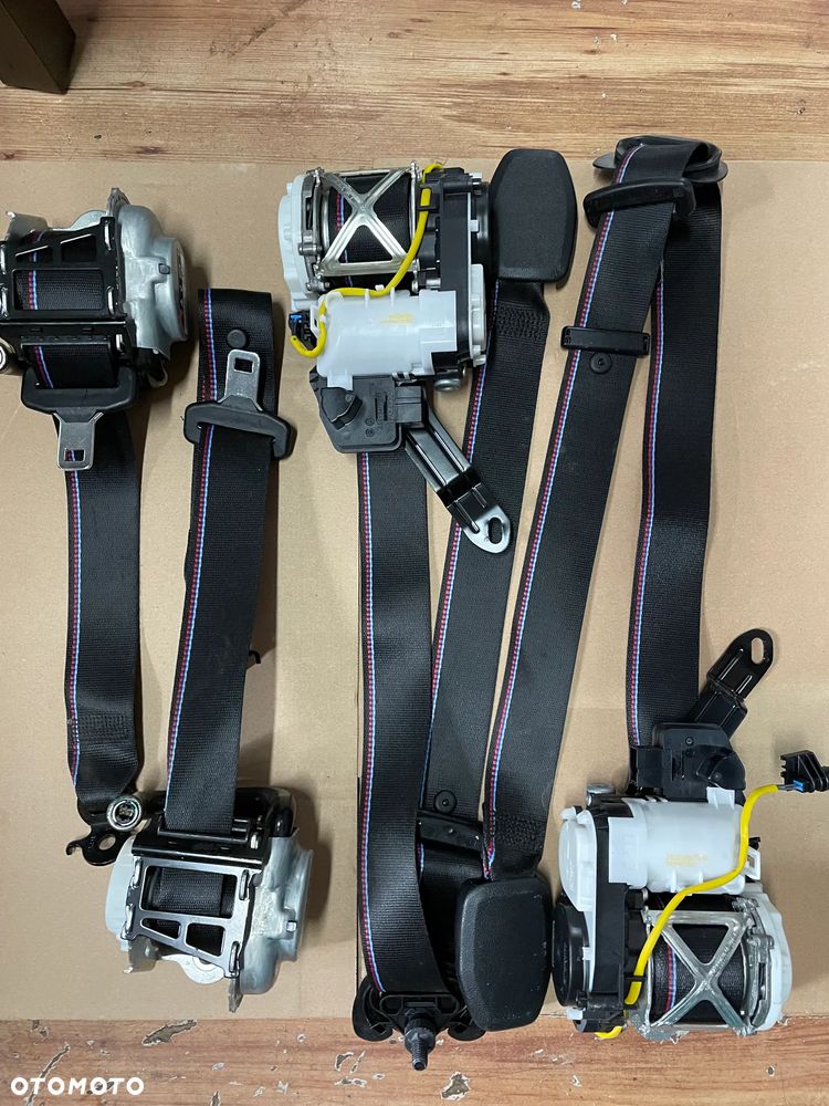 BMW X3 G01 F97 X4 G02 F98 pasy bezpieczeństwa przednie tylne komplet M PAK
