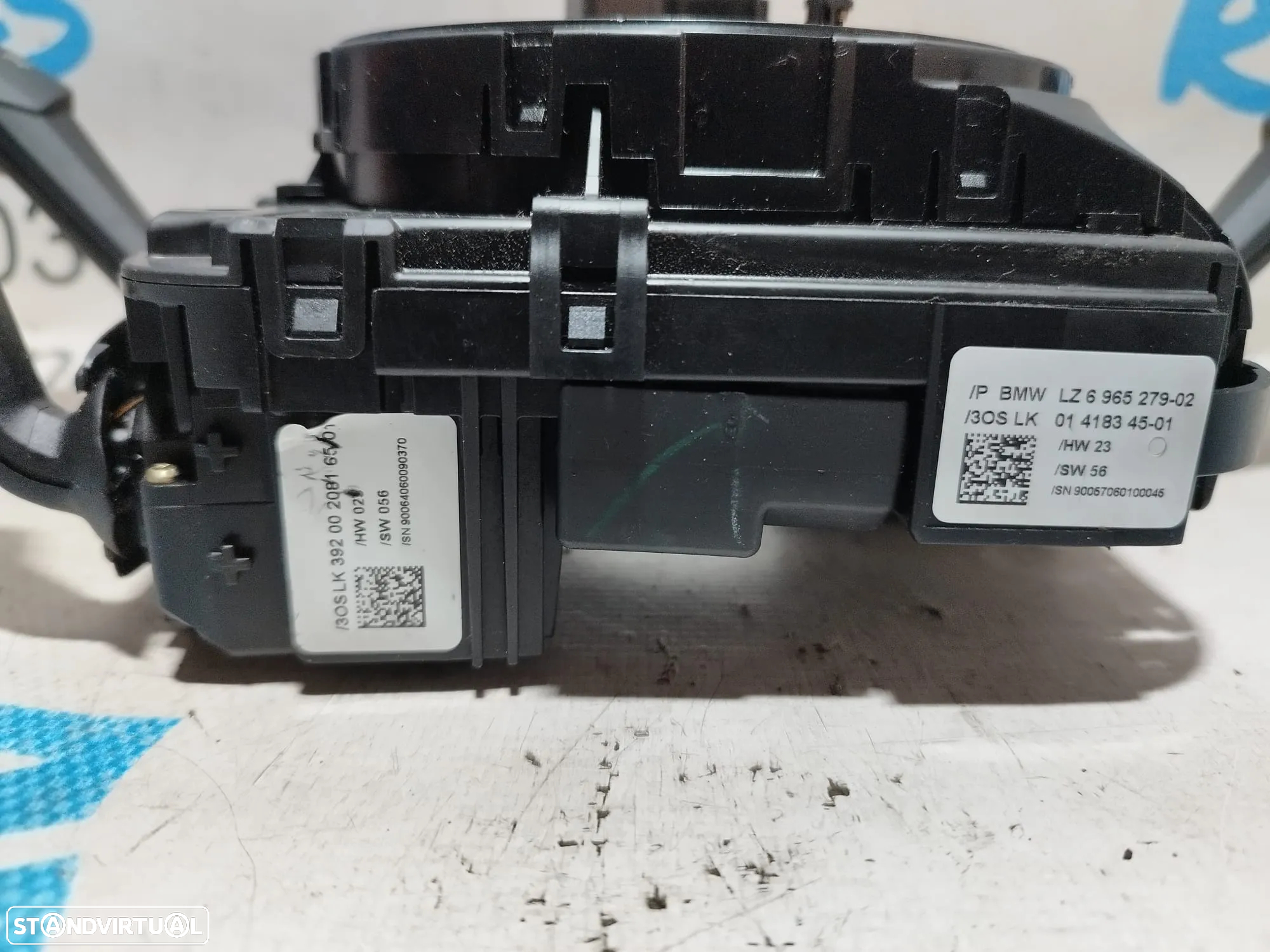FITA AIRBAG BMW SERIE 3 E90 SEDAN 61319122509 9122509 SERIE 3 E91 E92 E93 SERIE 1 E81 E82 E87 E88 X1 E84 X5 E70 X6 E71 E72 Z4 E89 MANETE MULTIFUNÇÕES COMUTADOR - 4