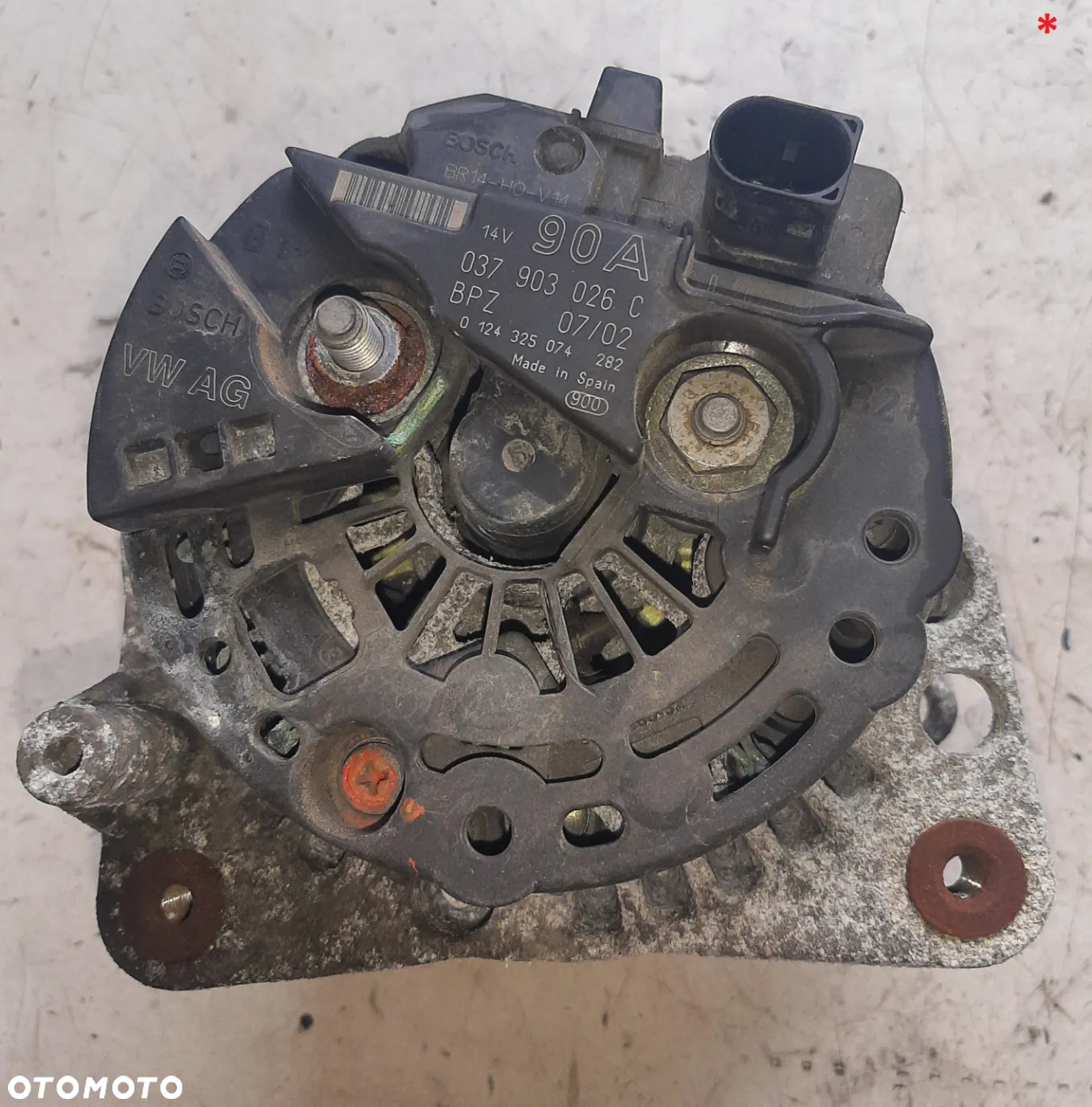 Audi A2 alternator 1,4 16V - 4