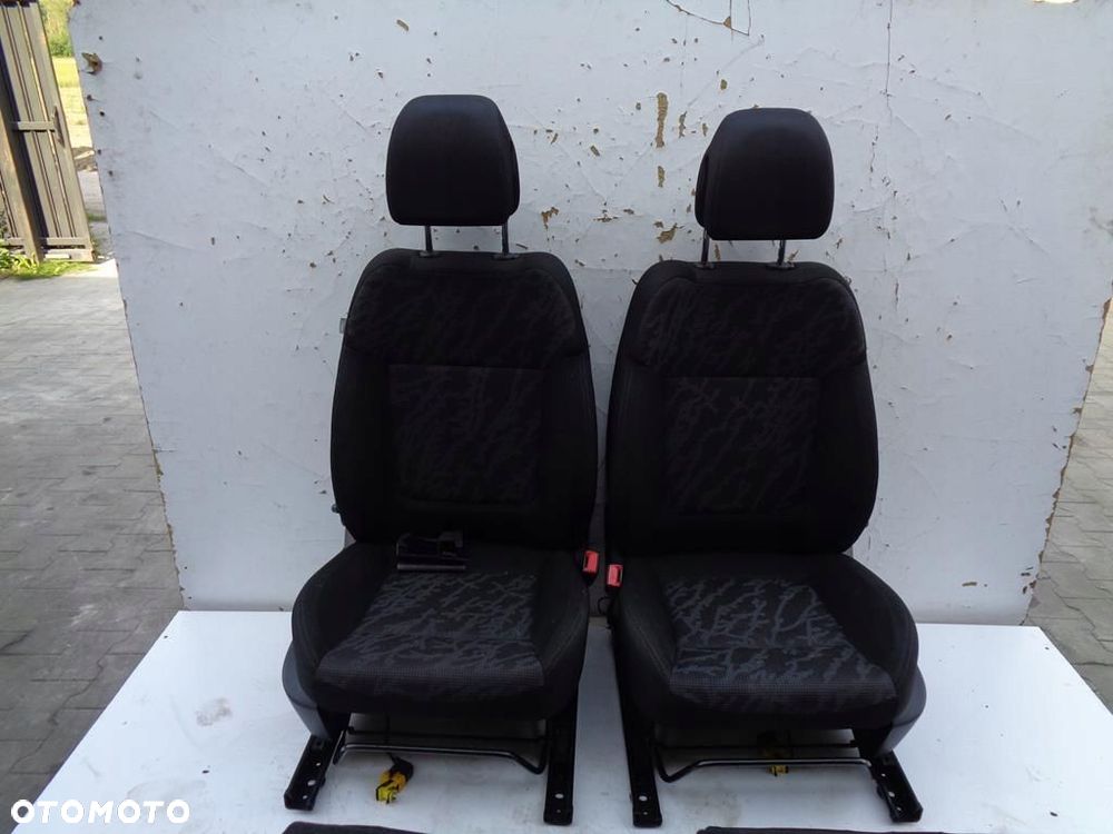 FOTELE SIEDZENIA MATERIAŁ KOMPLET PEUGEOT 3008 I - 2