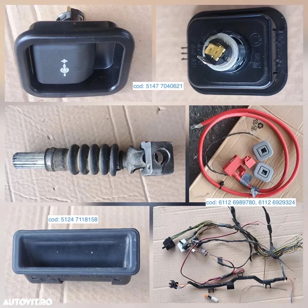 display navigatie ceasuri bord radio cd modul airbag ecu modul control lumini bloc lumini oglinda retrovizoare airbag volan bmw E60 E60 lci E 61 E61 lci E 70 E71 - 10