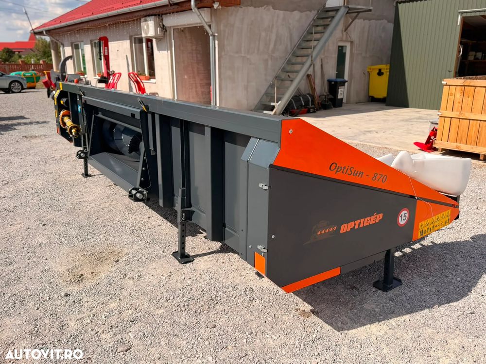 Terraking Echipament recoltat floarea soarelui Optigep NAS - 2