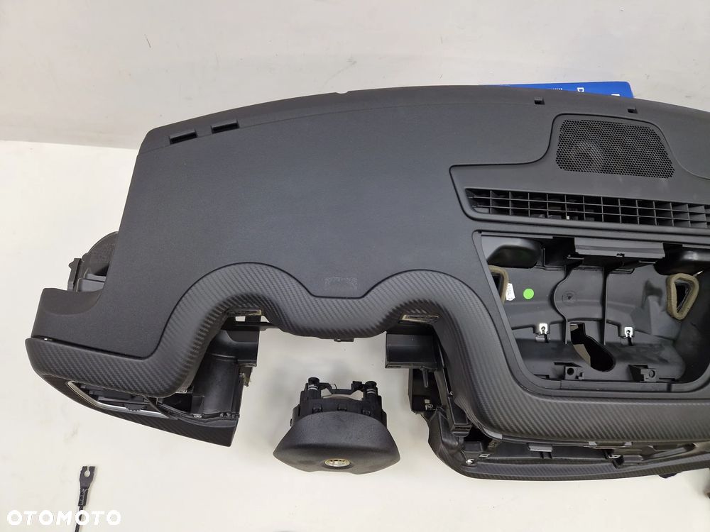 Deska konsola AIR BAG pasy dopinacze komplet Alfa Romeo Giulietta VELOCE LIFT FL CARBON - 3