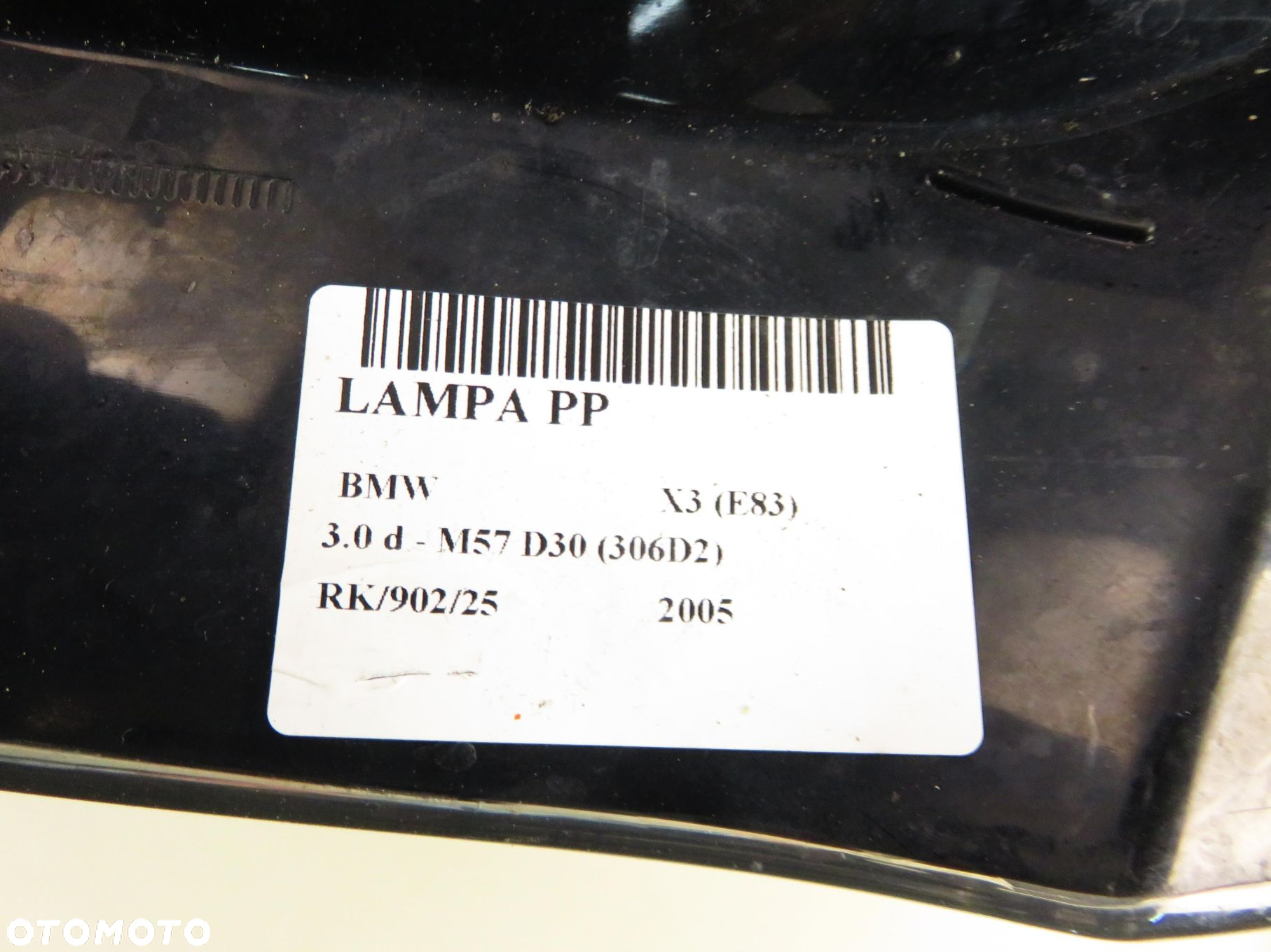 LAMPA PRAWA PRZEDNIA BMW X3 (E83) BI-XENON 1307022385 - 13