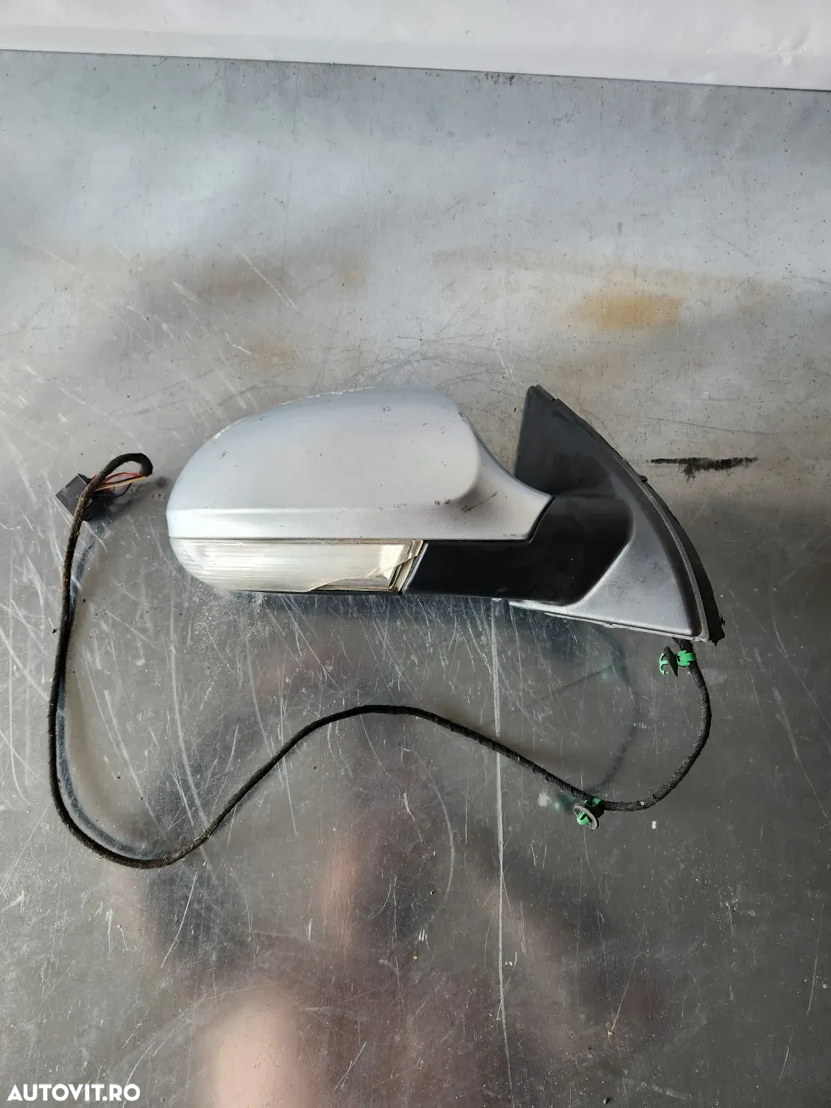 Oglinda Dreapta Vw Passat B6 Electrica Cu 6 Fire La Mufa Semnalizare Sparta - 6
