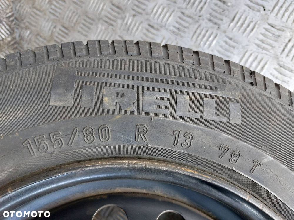 ORGANIZER WKŁAD BAGAŻNIKA + ZAPAS 4x98 5Jx13 155/80R13 FIAT PANDA II - 5