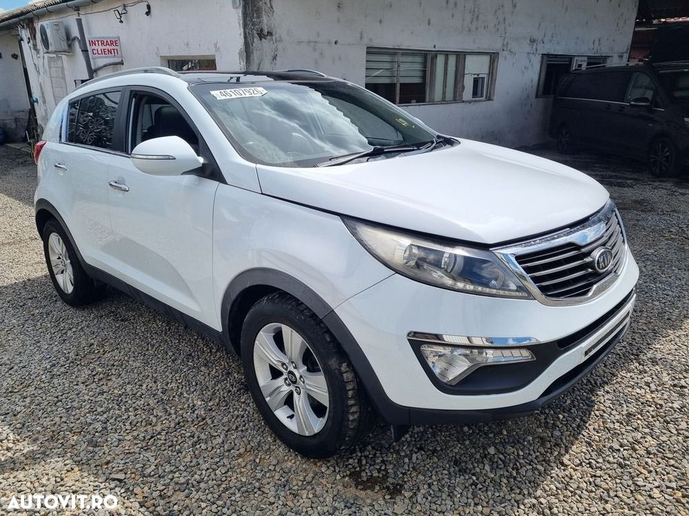 Bara fata Kia Sportage III 2010 - 2016 Casa White WD (1505) Diesel model fara spalatoare ... - 10