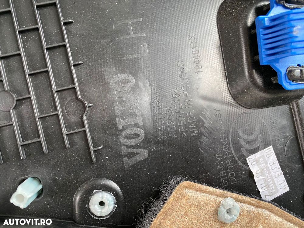 Fata Usa Stanga Spate Volvo XC40 2018+ 31407697 31407709 - 2
