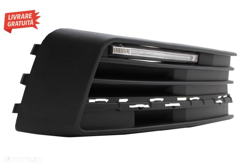 Prelungire Bara Fata Extensie Add-on cu Lumini de zi cu LED DRL VW Transporter T6 - livrare gratuita - 9