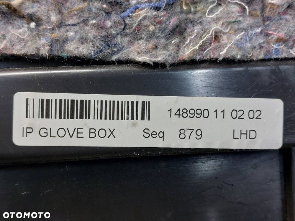 SCHOWEK PASAŻERA + DÓŁ DESKI KIEROWCY JAGUAR XF X250 EU 8X23-11654-AB - 11