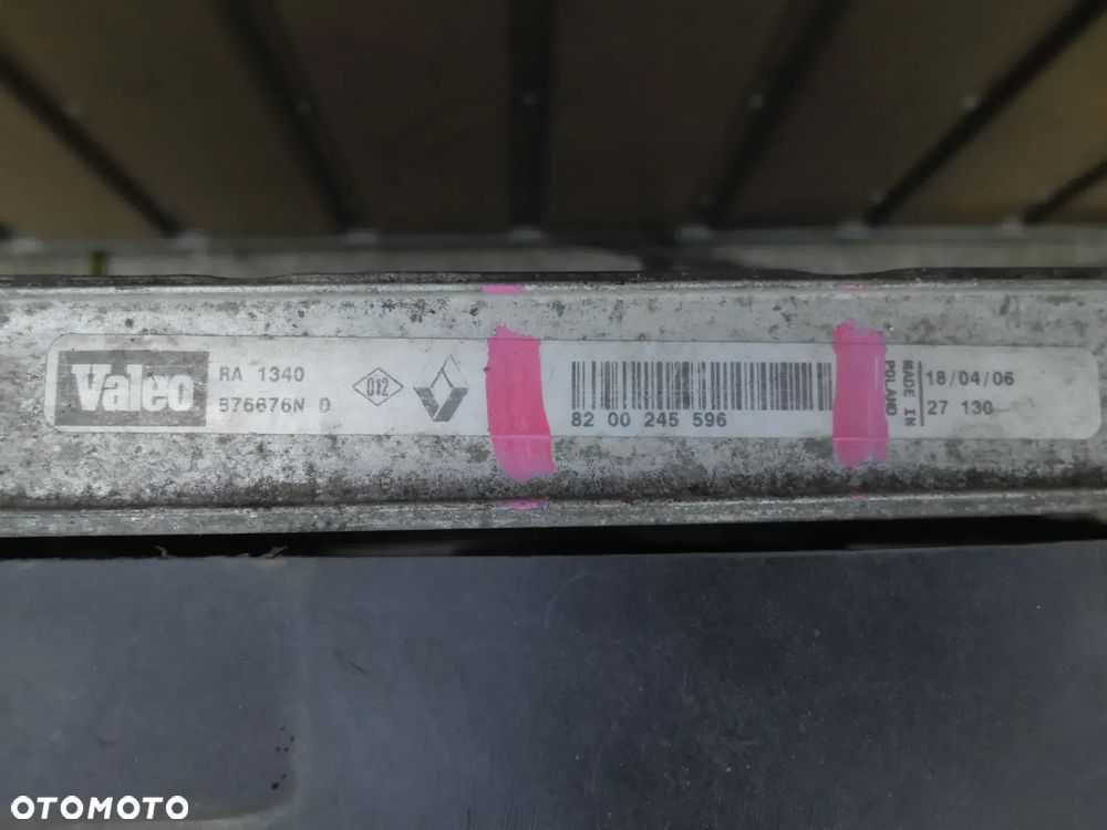 RENAULT CLIO II 1.5DCI CHŁODNICA WODY + WENTYLATOR 8200685725 - 3