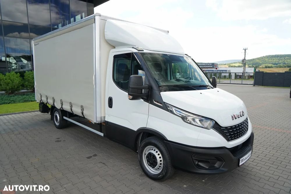 Iveco DAILY 35-180 / CONTAINER - CORTINĂ / AUTOMAT / DHOLLANDIA LIFT / GVWR: 3500 KG / 2021 - - 6