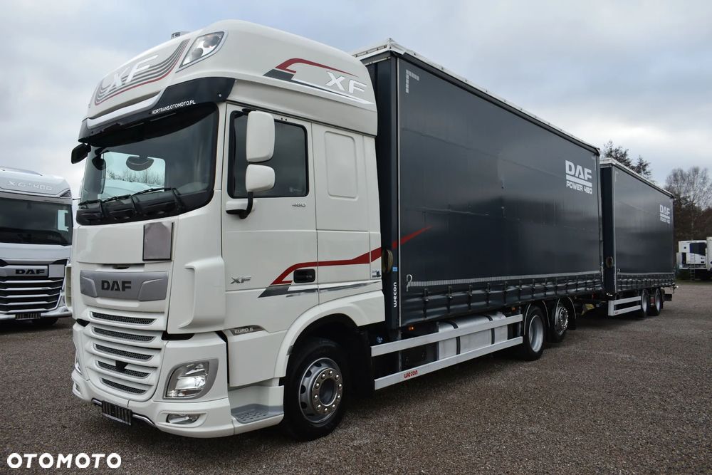 DAF XF 480 FT // 7.7+7.7 // TANDEM // WECON // SAF // XENON // KLIMA POSTOJOWA // RETARDER // SALON POLSKA // JAK NOWY !! // - 2