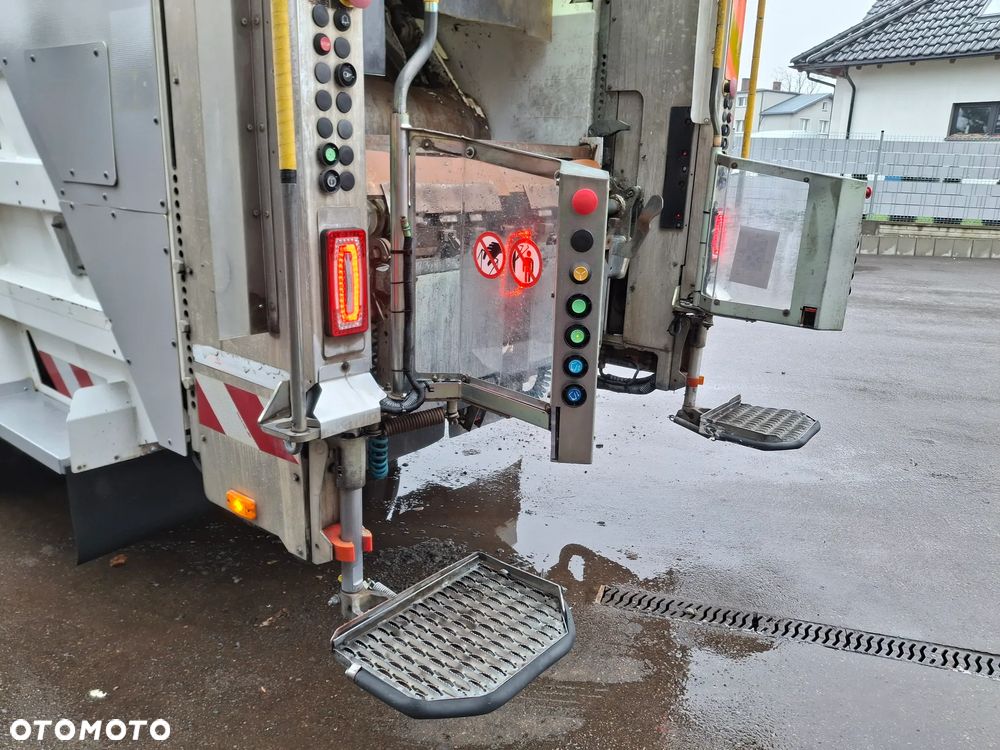 Iveco Eurocargo 190EL28 Śmieciarka FAUN VR3 LEV Euro 6 2 Osie Zawieszenie Na Poduszkach Centralny Zamek Klimatyzacja Wywóz Śmieci - 11