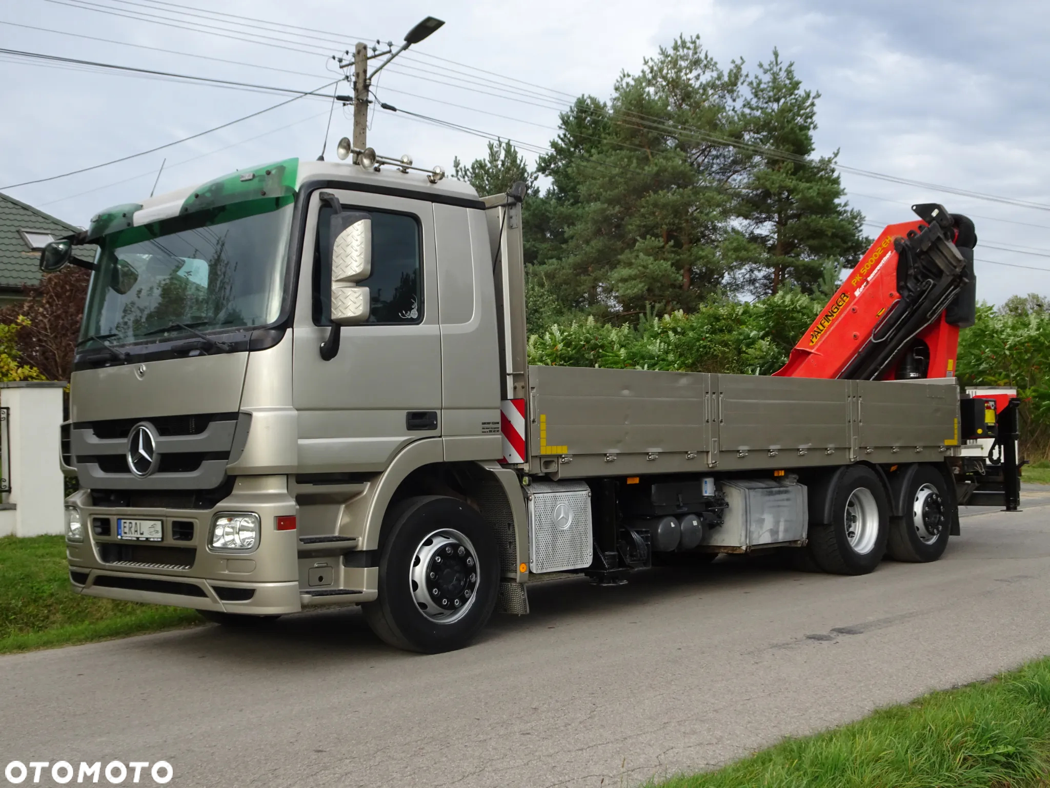 Mercedes-Benz Actros 2644 6x2 Palfinger PK 53002 do kontenerów sprowadzony z Niemiec idealny - 3