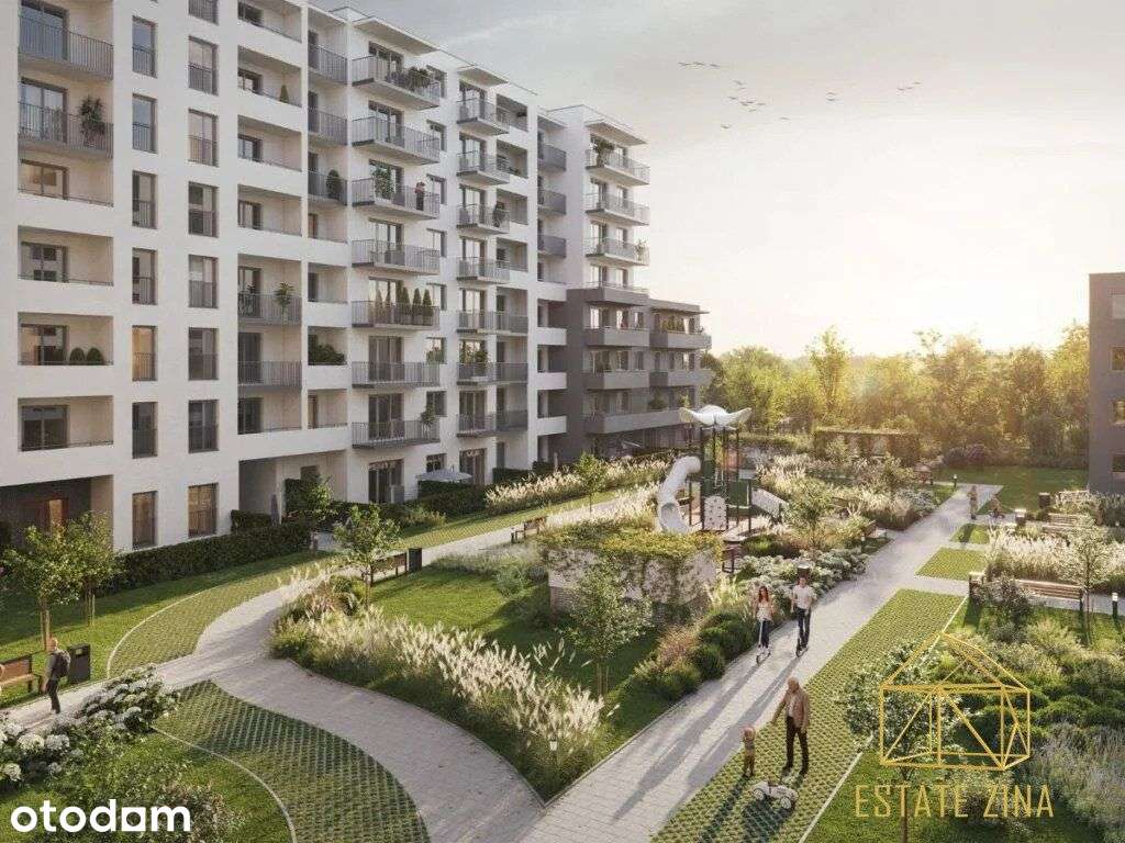Nowe | 3 Pokoje | 56 m² | Balkon | Garaż Podziemny - Pełny obrazek: 3/14